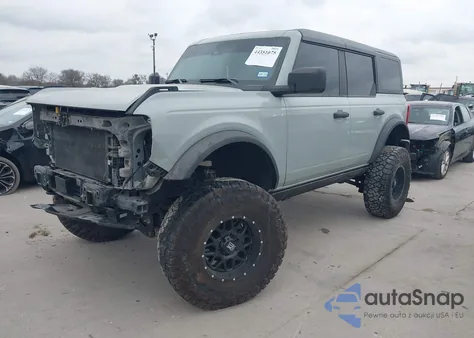 2022 Ford Bronco Big Bend z USA, uszkodzony, nr VIN 1FMDE5BHXNLA96837